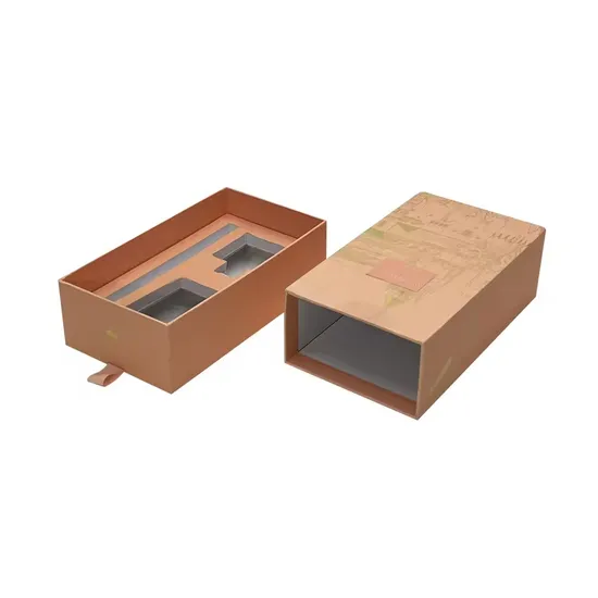Custom Logo Printed Luxury Diffuser Bottle Packaging Empty Rigid Sliding Drawer Candle Reed Diffuser Packaging with Insert