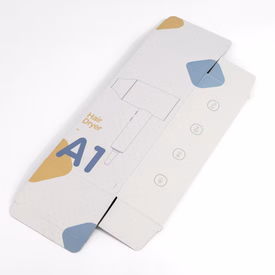 Firstsail Recycled Customized Flat Folding Paper Card Box Smart Speakers Toy Gift Consumer Electronics Packaging