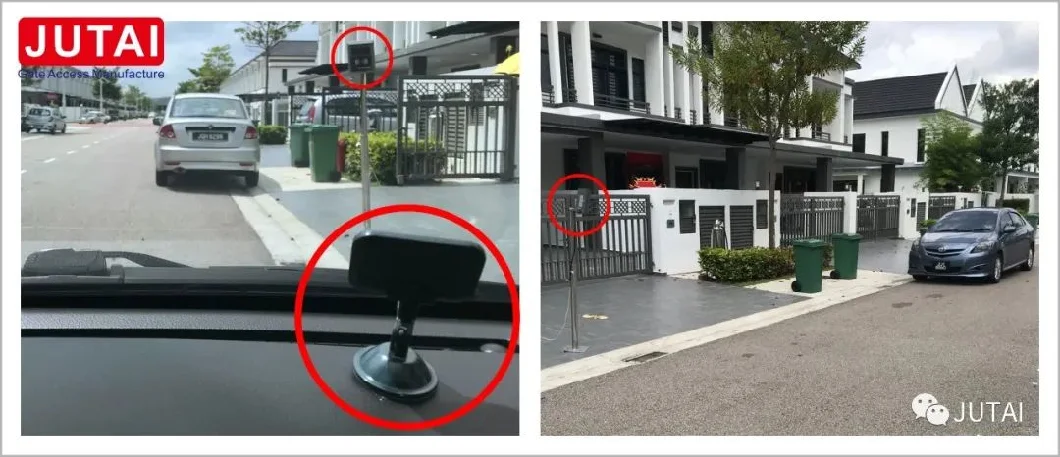 Hands-Free Xclone Bluetooth RFID Reader and Smart Tag Used for Parking Access