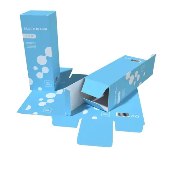 Custom Logo Childproof 1ml Glass Tube Box Cartridge Packaging 