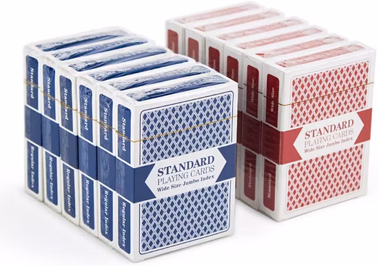 Customized Washable 100% Plastic Playing Cards