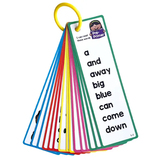 Paper Educational Flash Cards Custom Printed Cmyk Kids Learning Flashcards for Kids Children Study 