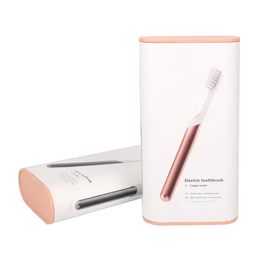 Firstsail Eco Friendly Oval Polygon Shape Paper Tube Packing Electric Toothbrush Earphone Power Bank Consumer Electronics Packaging 