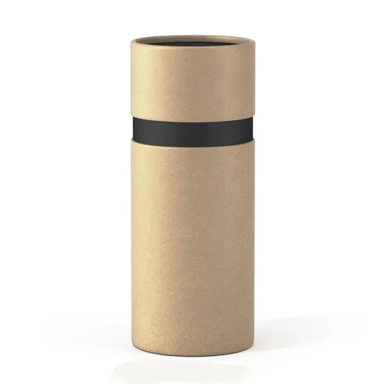 Custom Printed Biodegradable Round Paper Tube Packaging 