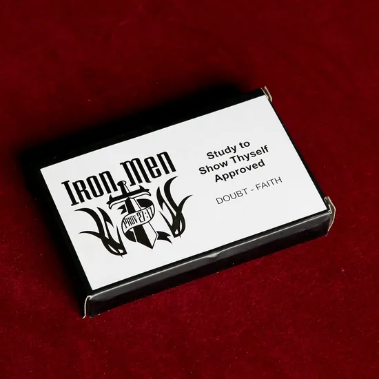 Customized Study to Show Thyself Approved Paper Game Cards 